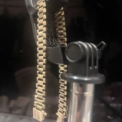 10k Gold Rolex Bracelet 