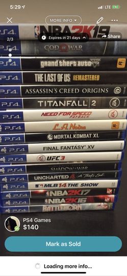 PS4 game bundle $150