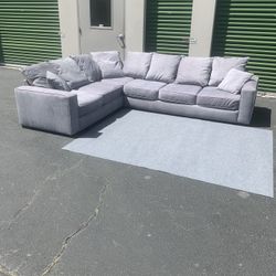 Grey Premium Sectional Couch Local Delivery 🚚 💨