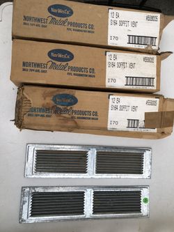 Screen Metal vent Under Roof Soffit