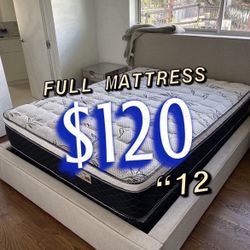 Full Size Pillow Top Mattress 