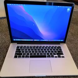 15"Macbook Pro/Logic Pro/Final Cut Pro X/Serato DJ Pro 