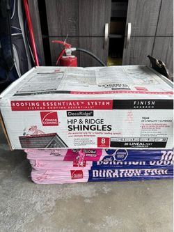 Owen’s Cornering Shingles and Hip and Ridge Shingles