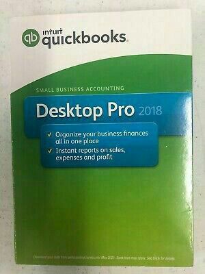 QuickBooks Pro 2018 Desktop Pro Mac and Windows