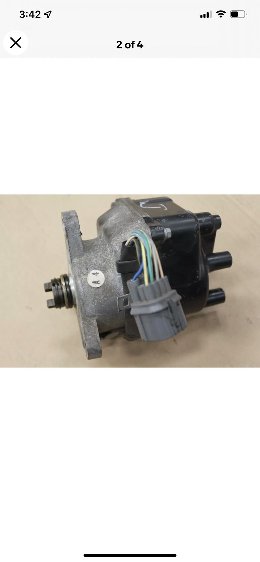 JDM 96 97 98 ACURA INTEGRA B18B HONDA CRV B20B OEM DISTRIBUTOR SQUARE PLUG