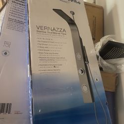 VERNAZZA
Stainless Steel Shower Panel Panel de ducha en acero inoxidal le
- 4.72" W X 43.30" H • No Fingerprint Finish/ acabado ant-hula .Top Shower/ 