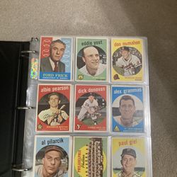 1959 Topps Baseball Complete Set