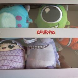 Disney Cuutopia Pixar Plushes By Mattel 