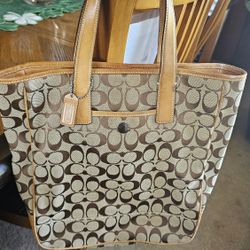 VINTAGE COACH SIGNATURETOTE