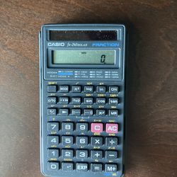 Casio Fx-260 solar Fraction calculator 