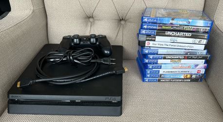 PlayStation PS4  - console and games