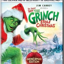 Dr. Seuss' How The Grinch Stole Christmas - Grinchmas Edition 4K Ultra HD + Blu-ray [4K UHD]