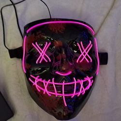 Nwot Purge Like Halloween Mask With Lights