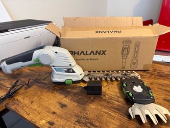 🌿 PHALANX 2-in-1 Cordless Grass & Shrub Trimmer