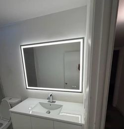 36” X 48” Led bathroom mirror Price firm