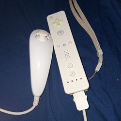 Wii Remote and Nunchuck