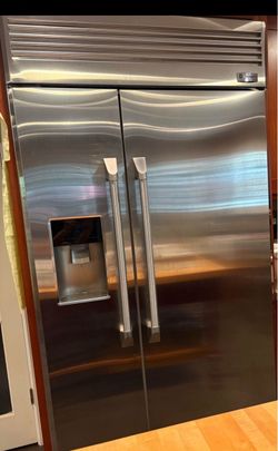 GE Monogram Stainless Steel Fridge - Great Condition