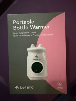 Portable bottle warmer