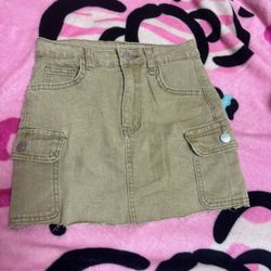Brown Skirt 
