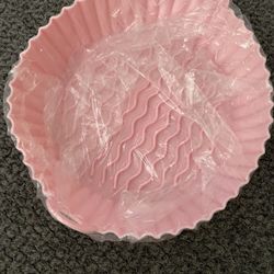 Silicone Liners 8.0 inch, Reusable Air Fryer Liner Replacement for Paper Liner, Non-Stick Airfryer Liner Silicone, Multipurpose for Air Fryer, Oven, S