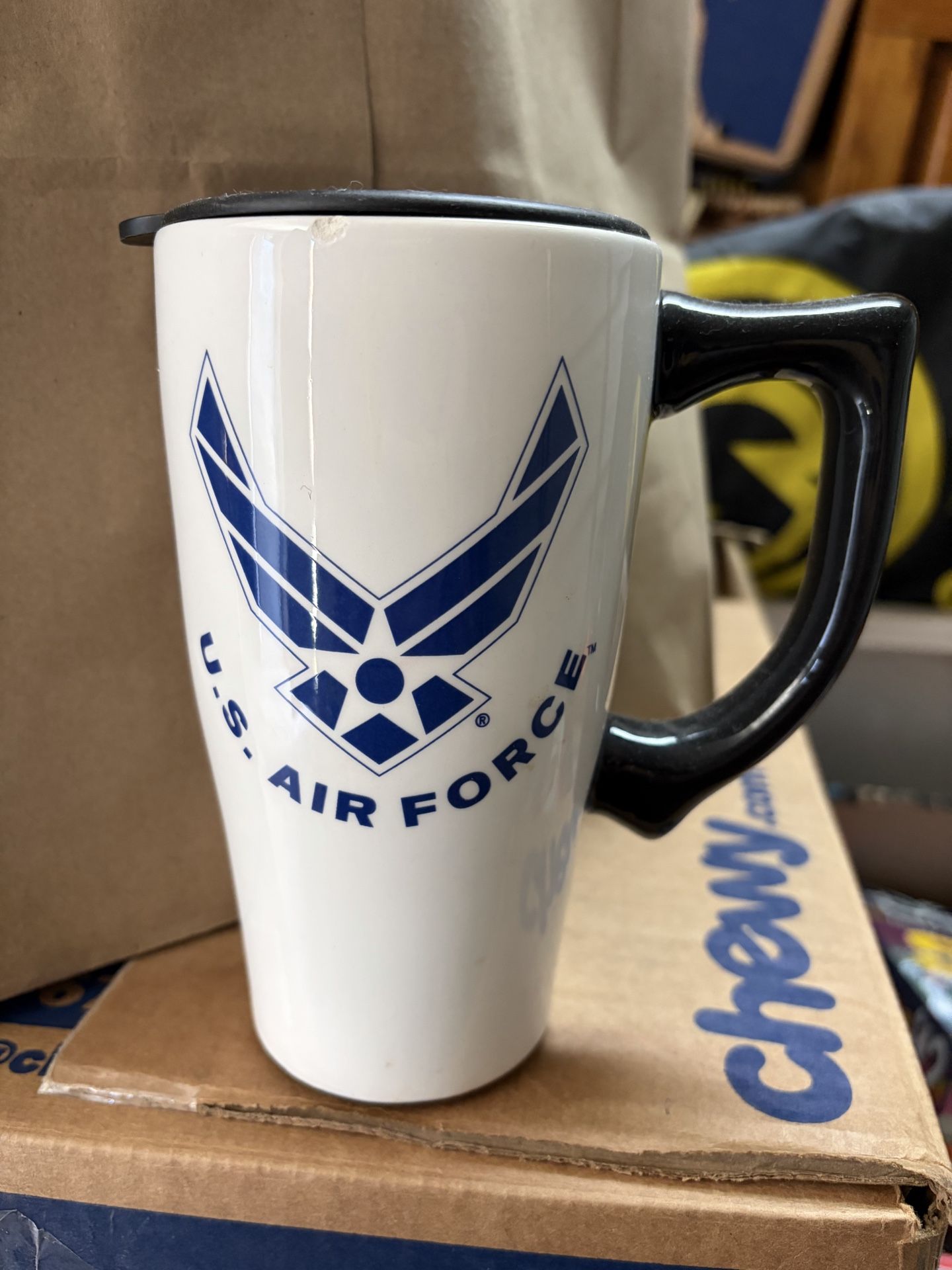 Air Force travel mug
