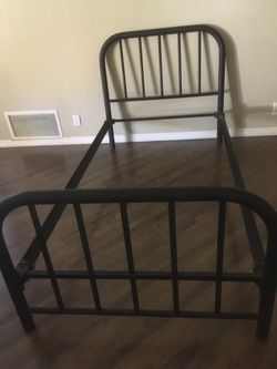 Antique hospital bed