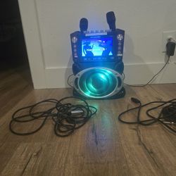 Karaoke USA Machine With Microphones