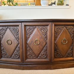 Antique Buffet Oak
