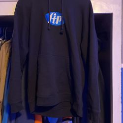 FTP Mens Black Hoodie Size Medium