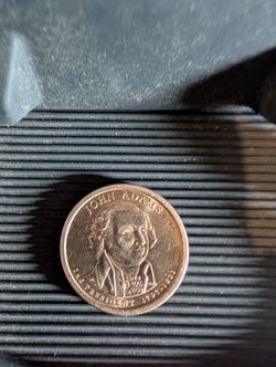 John Adams $1 gold coin  2007 D