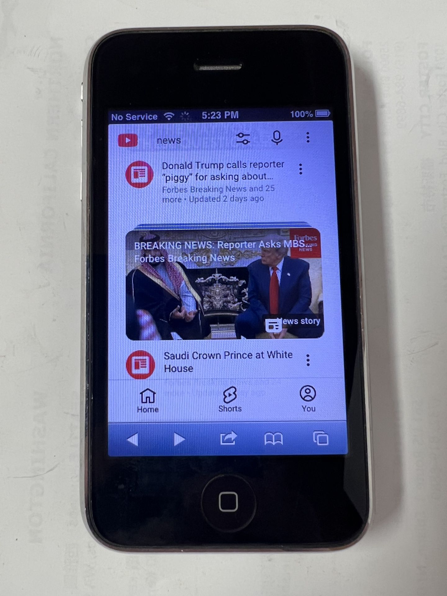 Vintage iPhone 3GS 16GB A1303 in Excellent Condition