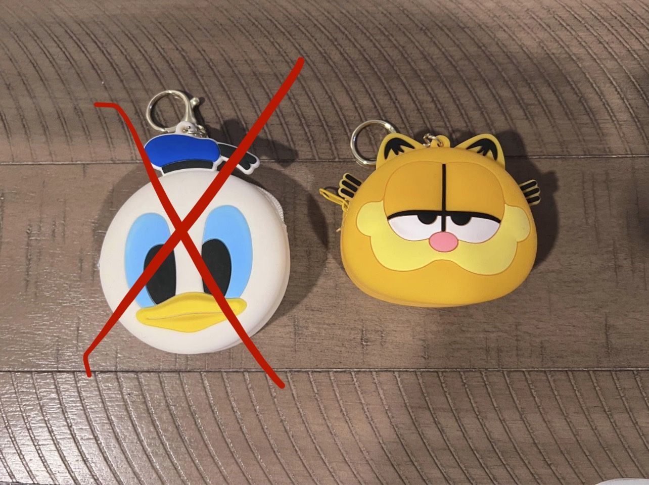 Keychain Coin Purse- Garfield