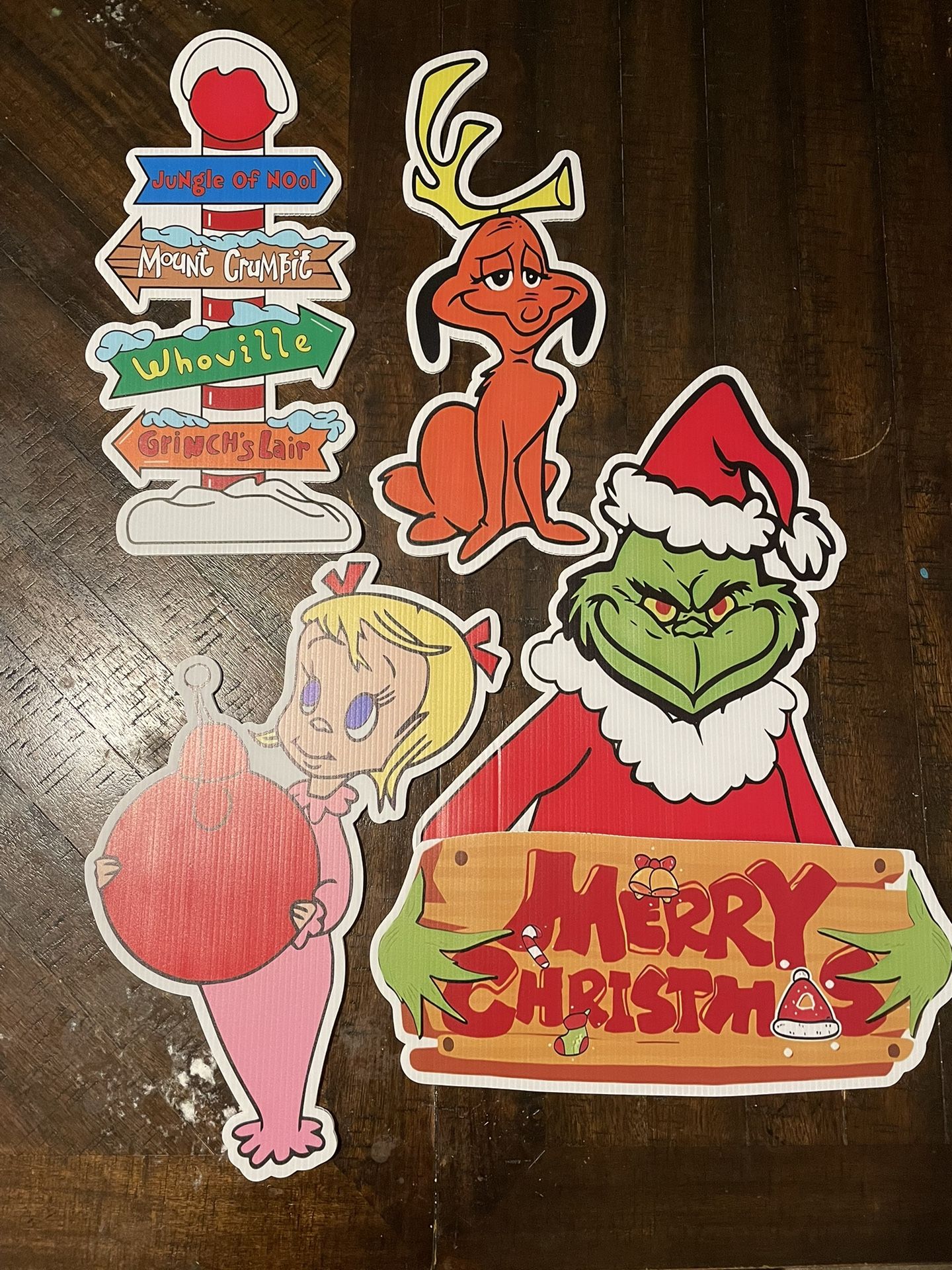 $10 Obo Christmas Yard Sign Decorations