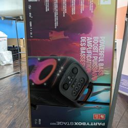 JBL Partybox Stage 320 Portable Wireless Party Speaker Bluetooth - Payments Available - Pay $1 Down To take It home