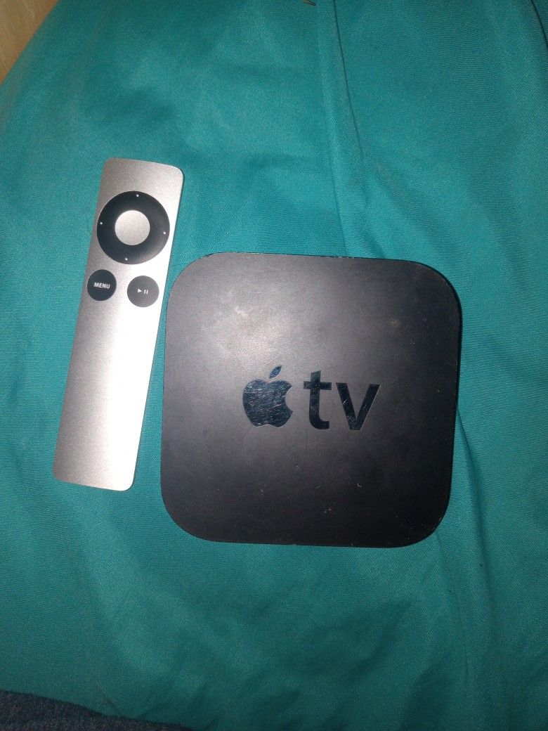 Apple TV Device With Remote