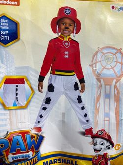 New, Kids Paw 🐾 Patrol Marshall Costume sizes 3t-4t and 2t