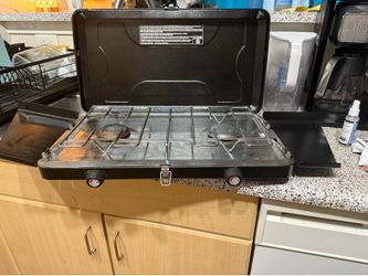 Two Burner Propane Camp Stove