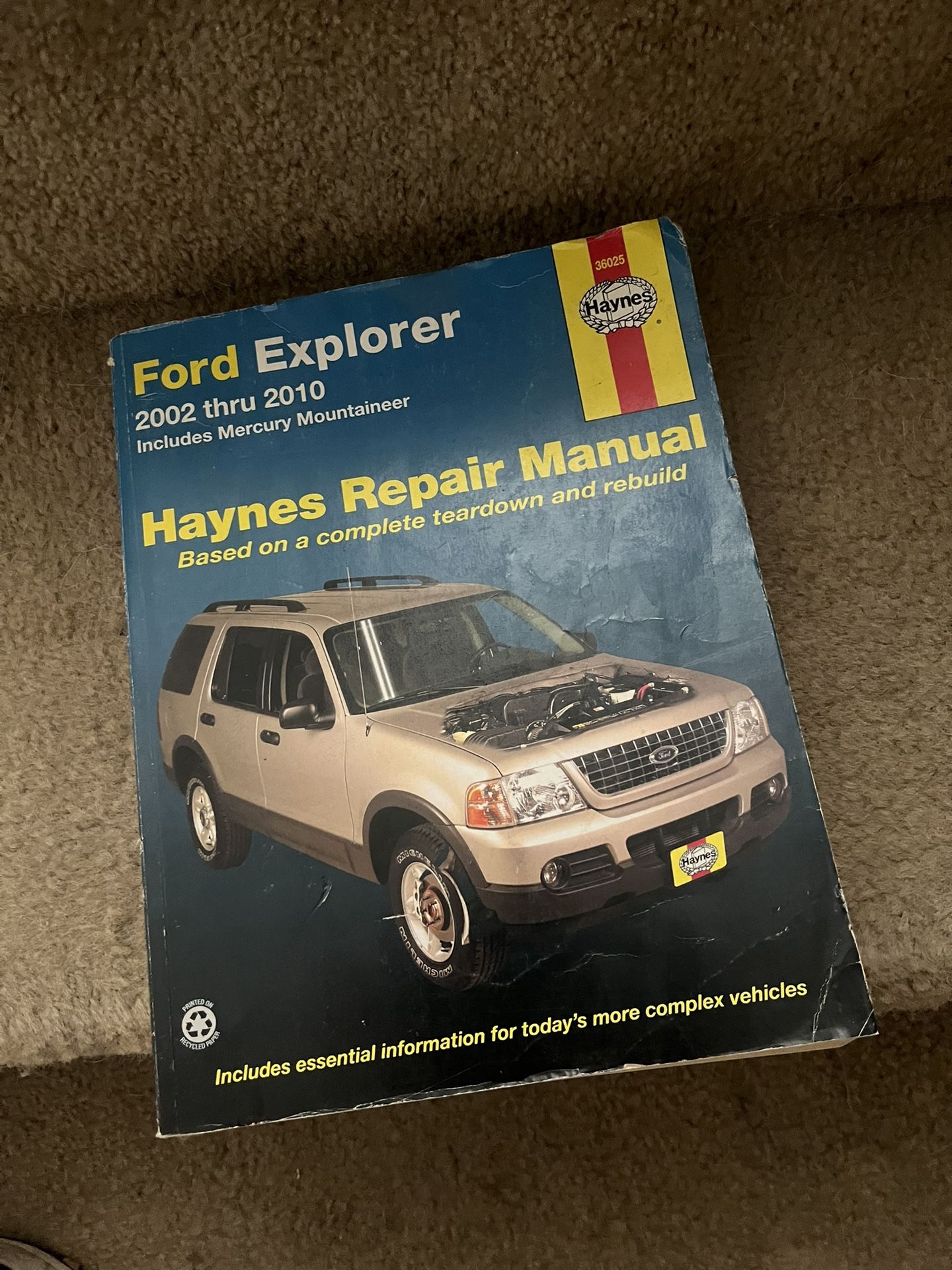 Ford Explorer Repair Manual