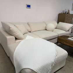 NEW 💥 RH Style Luxury Cloud Modern Sofa Chaise Sectional 