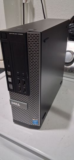 DELL Optiplex 9020 desktop computer.  Good working condition.  Intel core i7- 4790 CPU Processor.   3.60 GHz. Windows 10.  Vlc DVD reader.  16 gb ram.