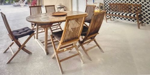 Teak Patio set