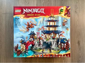 New LEGO Ninjago Tournament Temple City 71814