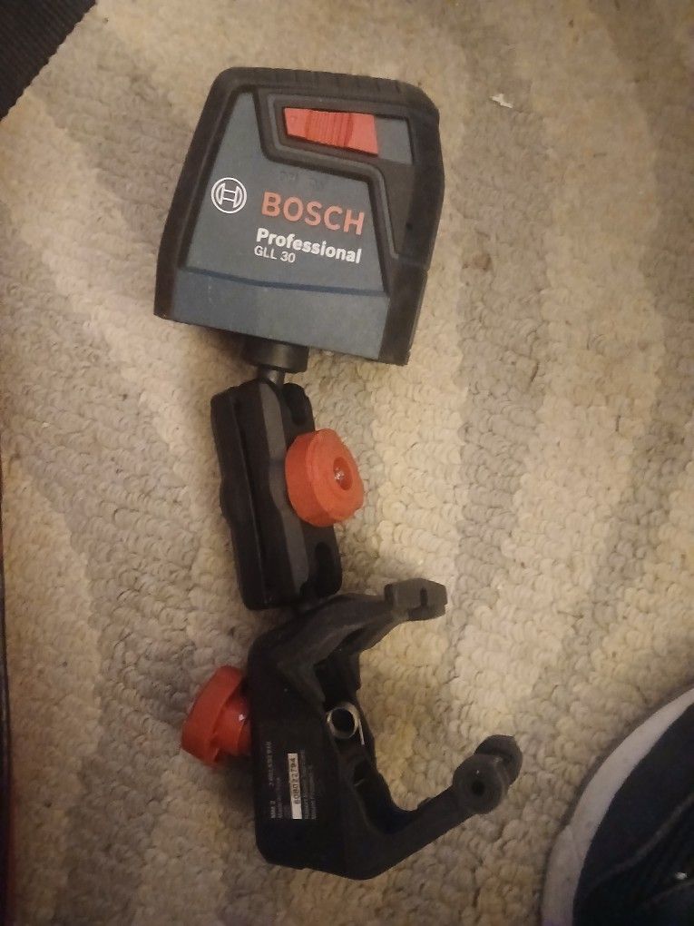 Bosch Gll30 Profosion self Lever With Clamp