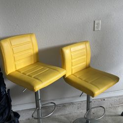 Yellow Bar Chairs