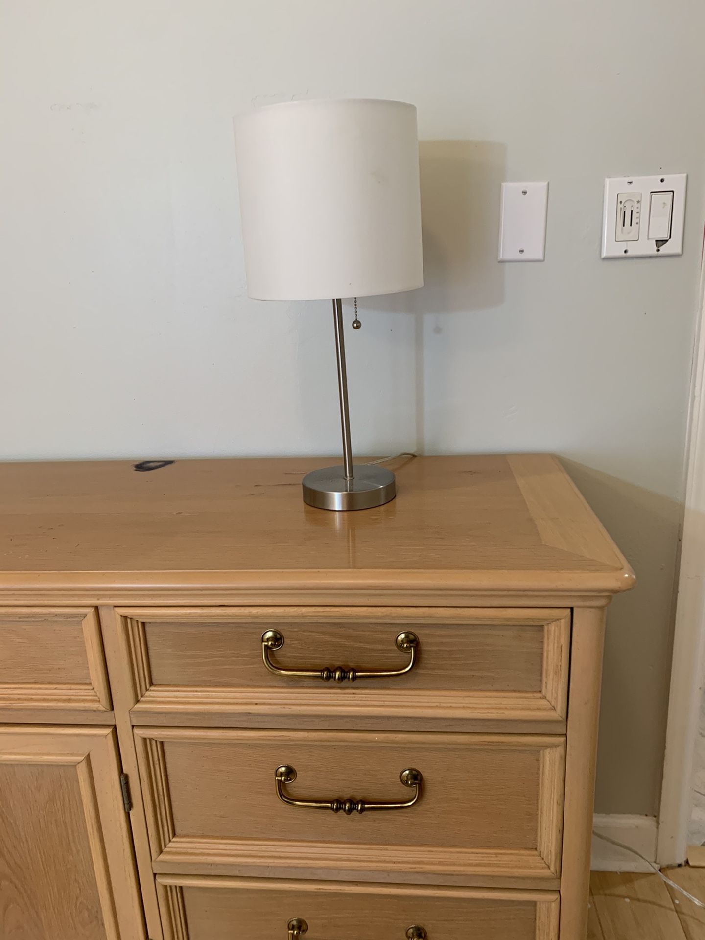 Modern white lamp