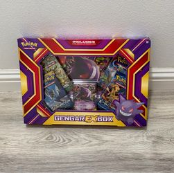 2016 Pokemon TCG Gengar EX Box (XY) SEALED NEW