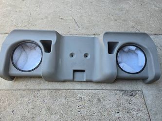 MTX Dual 10" Molded Subwoofer Box