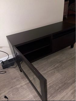 Black entertainment center