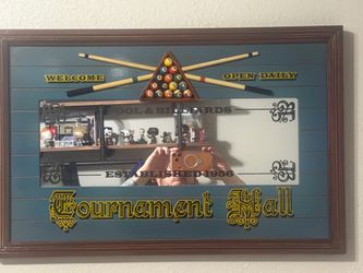 Billiard mirror