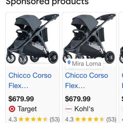 Chicco Corso Flex Convertible Stroller